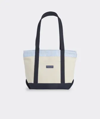 Railroad Stripe Classic Tote