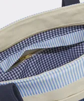 Railroad Stripe Classic Tote