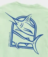 Marlin Outline Long-Sleeve Harbor Performance Tee