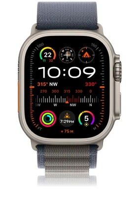 Apple Watch Ultra 2 Titanium Alpine Loop (M)
