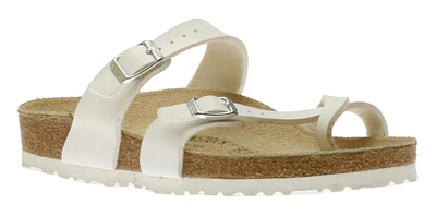 Mayari Birko-Flor White Sandal