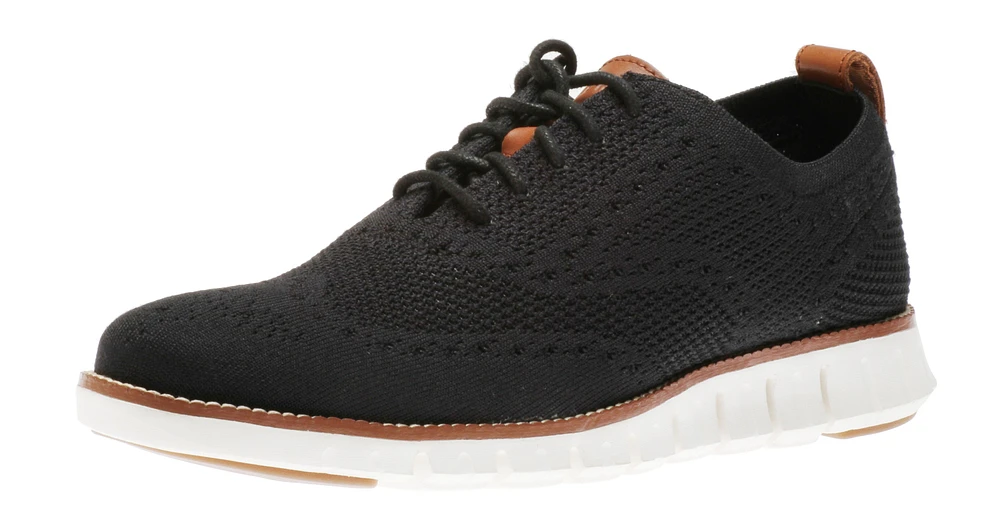 ZERØGRAND Wingtip Oxford Black Stitchlite
