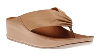Twiss Blush Leather Thong Sandal