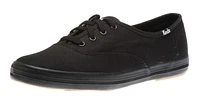 Champion Black Lace-Up Canvas Sneaker