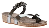 Ingrid Grey Magic Toe Thong Sandal