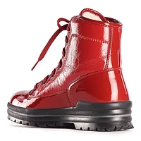 Sound Red Patent Winter Boot