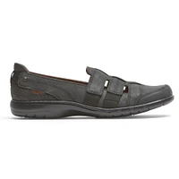 Penfield Black Strappy Slip-On Fisherman Sandal