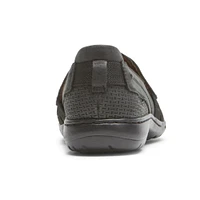Penfield Black Strappy Slip-On Fisherman Sandal