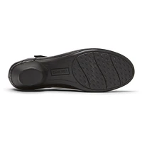 Laurel Black Leather Mary Jane