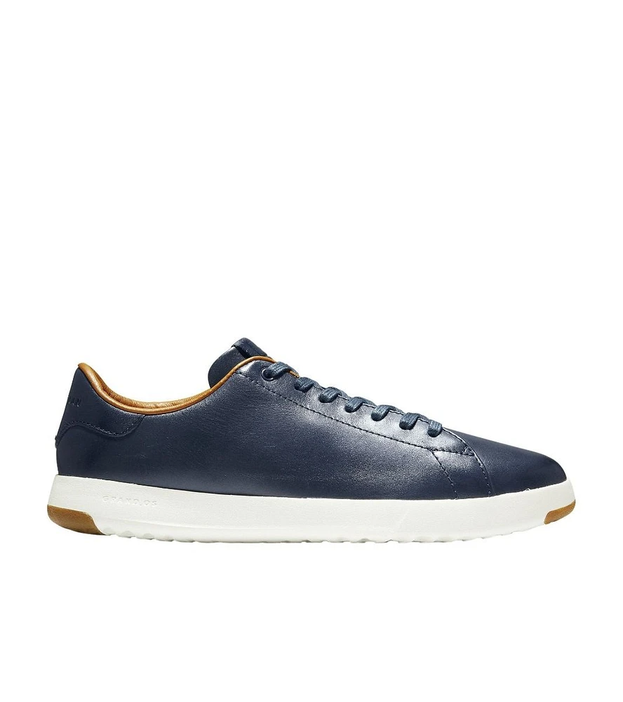 GrandPrø Leather Lace-Up Tennis Sneaker