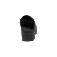 Karl Black Box Leather Clog