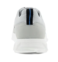 MX Concrete Grey Mesh Lace-Up Sneaker