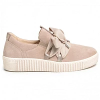 43.333.12 Taupe Suede Slip-On Sneaker