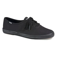 Champion Black Lace-Up Canvas Sneaker