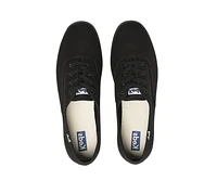 Champion Black Lace-Up Canvas Sneaker