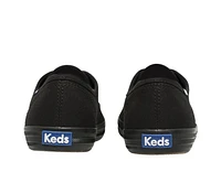 Champion Black Lace-Up Canvas Sneaker