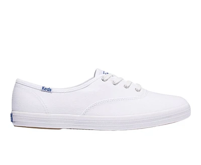 Champion White Lace-Up Canvas Sneaker