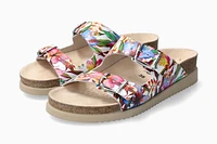 Harmony Floral Multicolour Slide Sandal