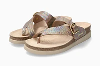 Helen Gold Multicoloured Reptilia Thong Sandal