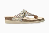 Helen Gold Multicoloured Reptilia Thong Sandal