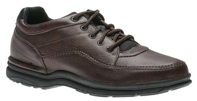 World Tour Classic Brown Leather Lace-Up Walking Shoe