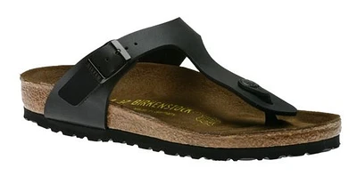 Gizeh Birko-Flor Black Thong Sandal