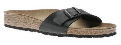 Madrid Birko-Flor Black Slide Sandal