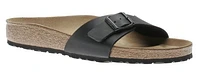 Madrid Birko-Flor Black Slide Sandal