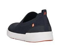 Knitup 173 Blue Mesh Slip-On Sneaker