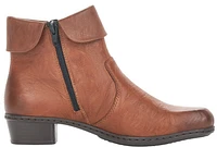 Ottawa Brown Leather Ankle Boot