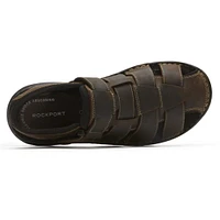 Darwyn Brown Leather Fisherman Sandal