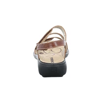 Ibiza 70 Brandy Brown Leather Asymmetrical Sandal