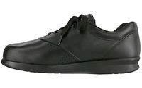 Freetime Black Leather Walking Shoe