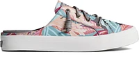 Crest Vibe Coral Floral Pink Mule Sneaker