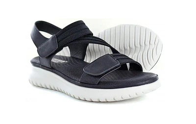 2 Strap Sandal Black