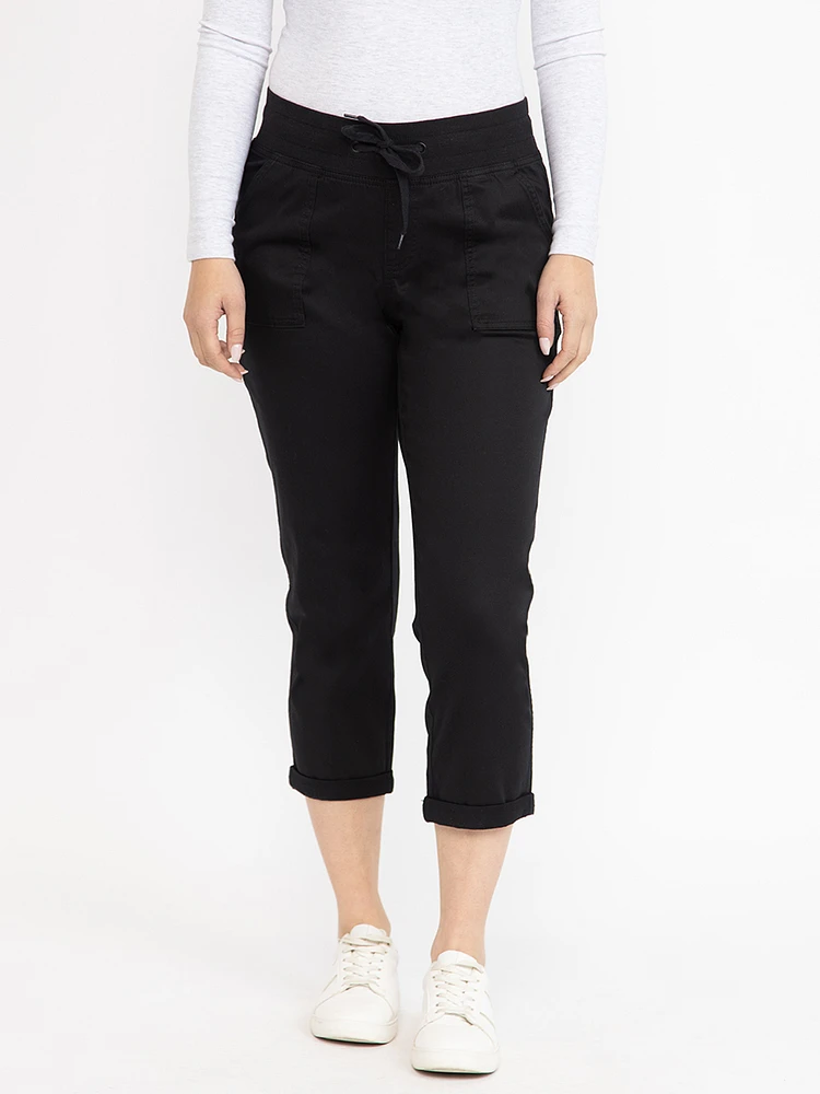 Women's Knit waist Pull-on Cuffed Weekender Pants