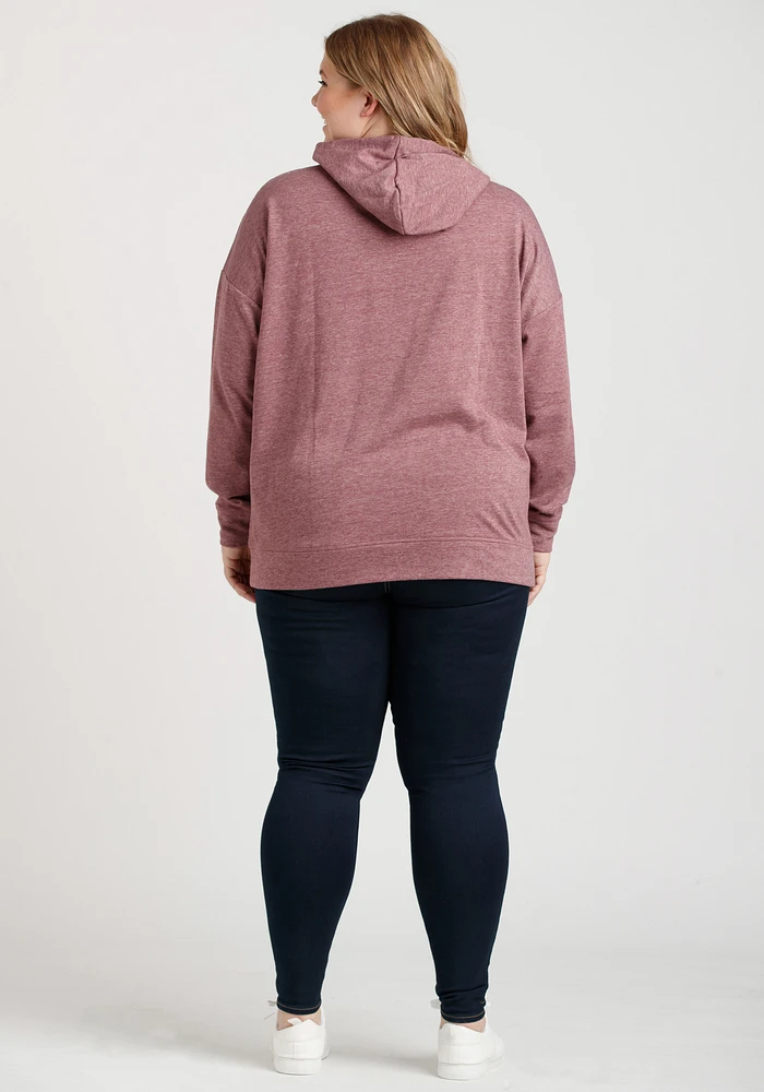Women's Lace Insert Hoodie