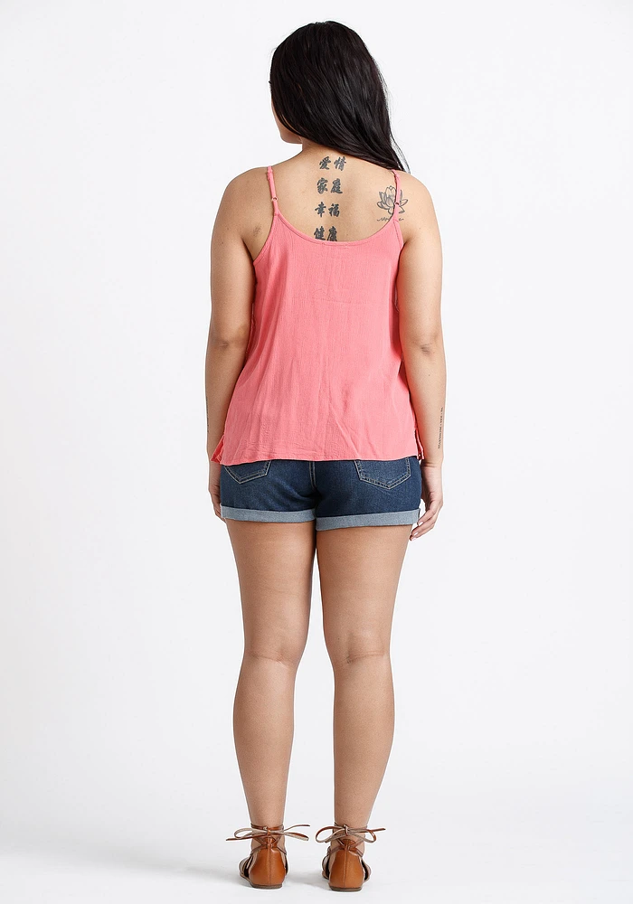 Women's Tie Neck Tank