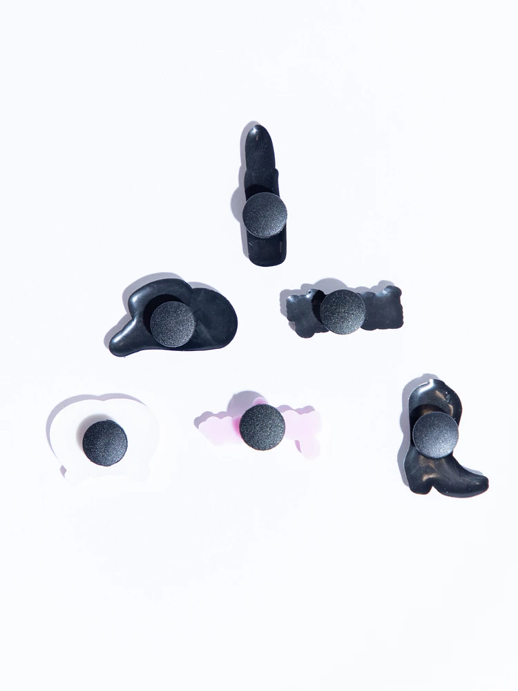 Cow Girl Shoe Charms