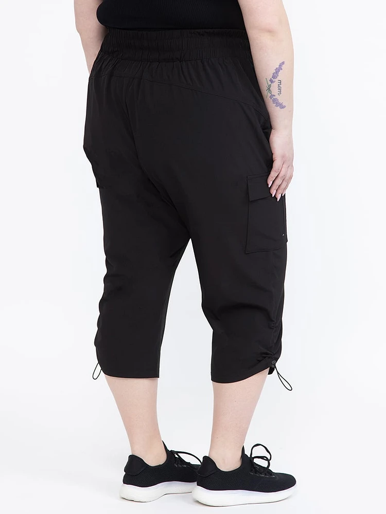 Women's Hybrid Cargo Capri