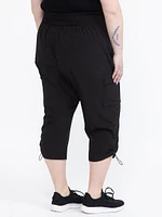 Women's Hybrid Cargo Capri