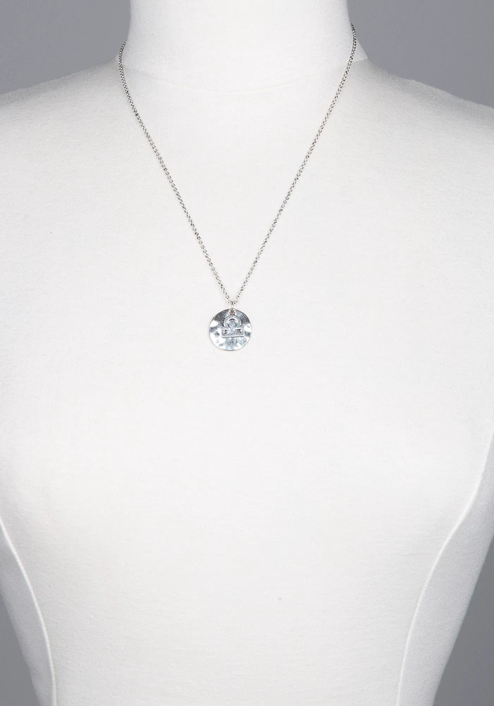 Women's Libra Zodiac Necklace