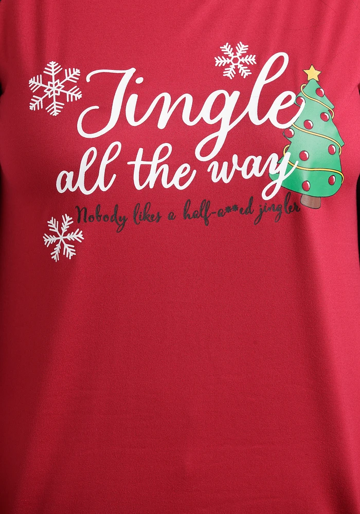 Women's Jingle Baseball Tee