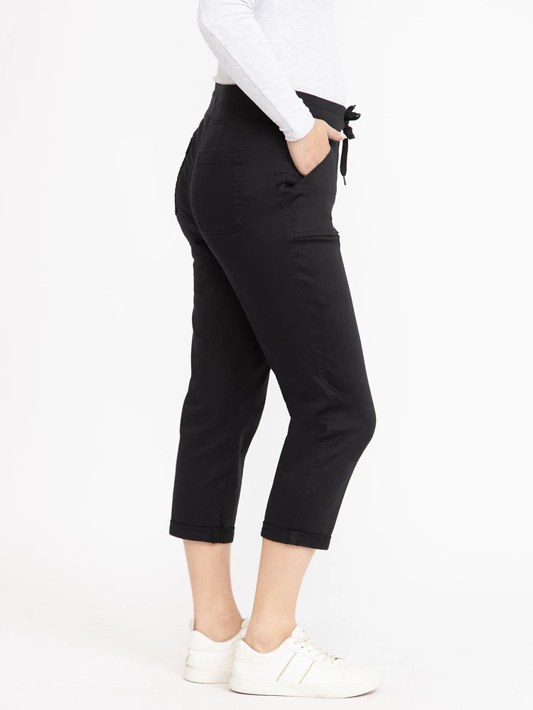 Women's Knit waist Pull-on Cuffed Weekender Pants