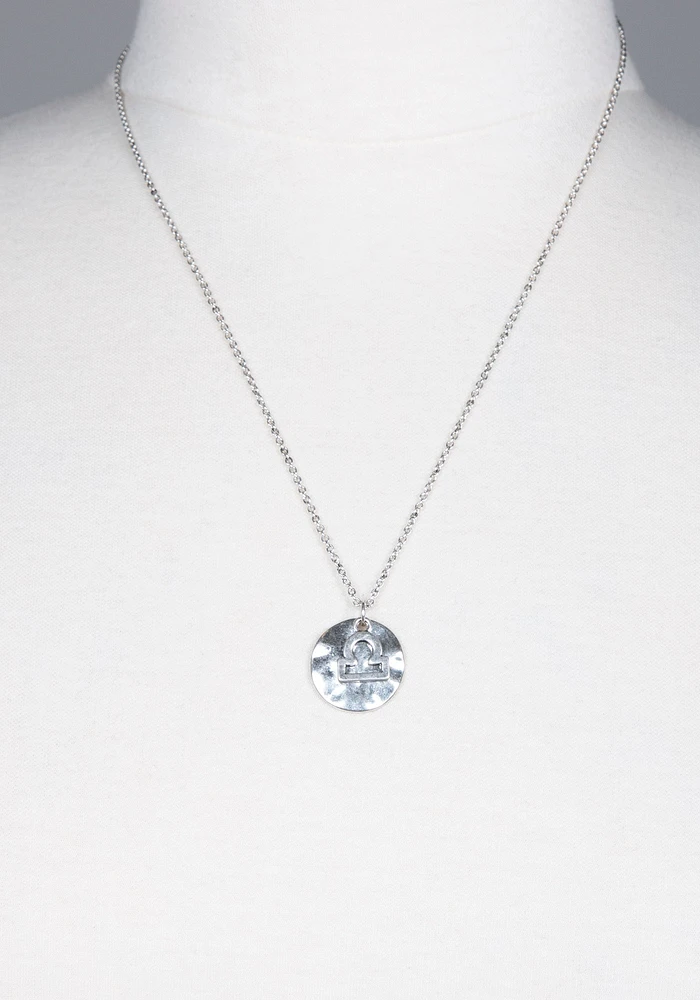 Women's Libra Zodiac Necklace