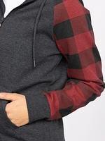Women's Buffalo Zip Hoodie