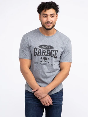 Men's Man's Garage Tee