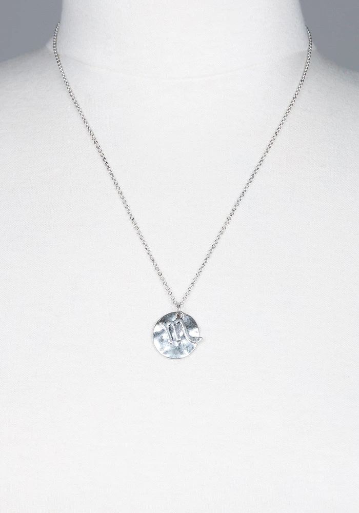 Women's Scorpio Zodiac Necklace