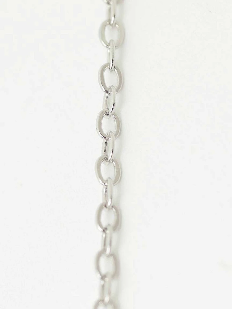 Women's Engraved Snowflake Necklace