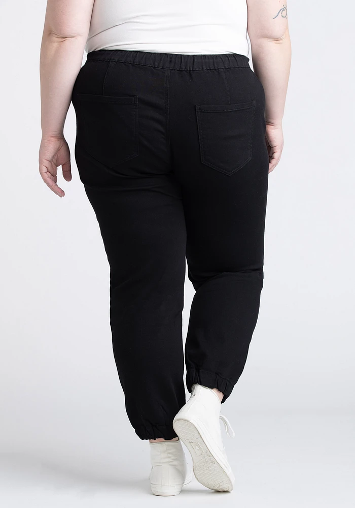 Women's Plus Surplus Pocket Denim Jogger